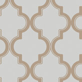 Marrakesh Wallpaper - Bronze Gray - by Tempaper. Click for more details and a description.