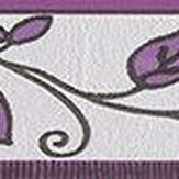 Leaf Trail Border - Purple - by Albany. Click for more details and a description.