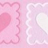 Pretty Hearts Border - Pale Pink - by Albany. Click for more details and a description.