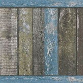 Frise Wood Plank Border - Bleu - Albany. Cliquez pour en savoir plus et lire la description.