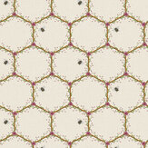 Honeycomb Wallpaper - Cream - by The Chateau by Angel Strawbridge. Click for more details and a description.