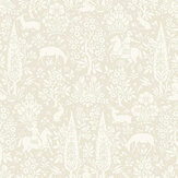 Woodland Wallpaper - Natural - by Crown. Click for more details and a description.