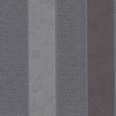 Calico Stripe Wallpaper - Gunmetal - by Arthouse. Click for more details and a description.