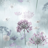 Spring Meadow Wallpaper - Duck Egg - by Arthouse. Click for more details and a description.