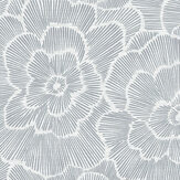Periwinkle Wallpaper - Dark Grey  - by A Street Prints. Click for more details and a description.
