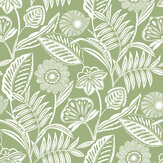 Alma Wallpaper - Green - by A Street Prints. Click for more details and a description.