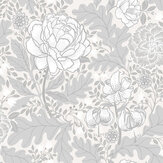 Camile Wallpaper - Grey - by Galerie. Click for more details and a description.