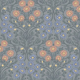 Bellis Wallpaper - Grey - by Galerie. Click for more details and a description.