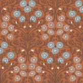 Bellis Wallpaper - Red - by Galerie. Click for more details and a description.