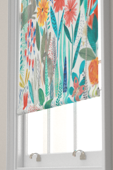Hide and Seek Blind - Poppy / Marine / Ochre - by Harlequin. Click for more details and a description.
