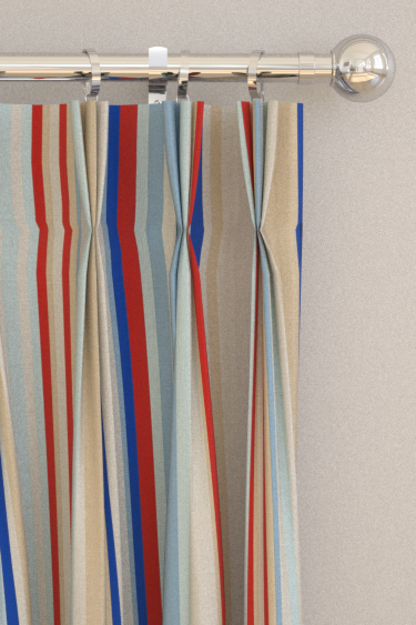 Rush Curtains - Strawberry / Cornflower / Neutral - by Harlequin. Click for more details and a description.