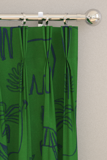 Funky Jungle Curtains - Gekko - by Harlequin. Click for more details and a description.