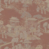 Pagoda   Wallpaper - Russet - by SketchTwenty 3. Click for more details and a description.