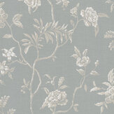 Swedish Tree Wallpaper - Old Blue - by Colefax and Fowler. Click for more details and a description.