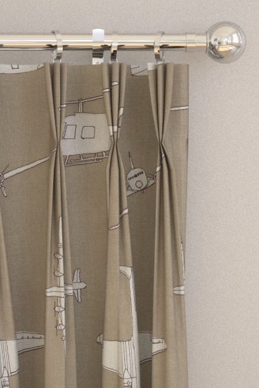 Chocks Away Curtains - Stone - by Harlequin. Click for more details and a description.
