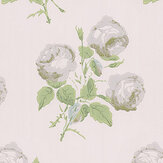 Bowood Wallpaper - Silver / Leaf - by Colefax and Fowler. Click for more details and a description.