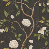 Snow Tree Wallpaper - Ebony - by Colefax and Fowler. Click for more details and a description.