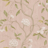 Snow Tree Wallpaper - Old Pink - by Colefax and Fowler. Click for more details and a description.