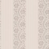 Alys Wallpaper - Silver - by Colefax and Fowler. Click for more details and a description.