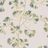Greenacre Wallpaper - Leaf Green - by Colefax and Fowler. Click for more details and a description.