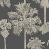 California Palm   Wallpaper - Mocha / Gold - by SketchTwenty 3. Click for more details and a description.