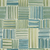 Palenque Wallpaper - Green - by Missoni Home. Click for more details and a description.