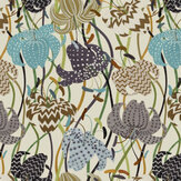 Lilium Wallpaper - Brown - by Missoni Home. Click for more details and a description.
