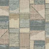 Patchwork Wallpaper - Beige - by Missoni Home. Click for more details and a description.