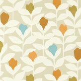 Padukka Fabric - Tangerine - by Scion. Click for more details and a description.