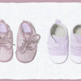 Little Shoes Border - Pink - by Albany. Click for more details and a description.