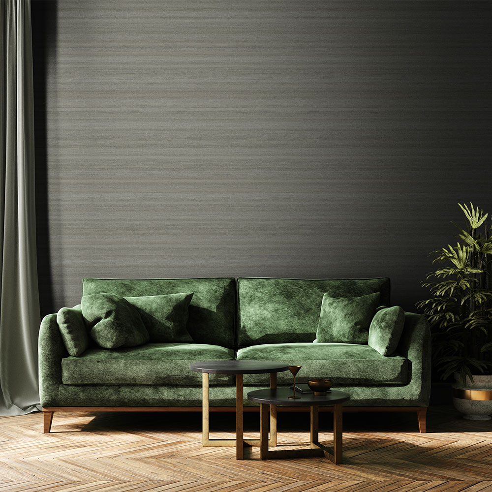 Denim Wallpaper - Grey - by Coordonne
