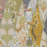 Nouveau Wallpaper Fabric - Multi - by The Chateau by Angel Strawbridge. Click for more details and a description.