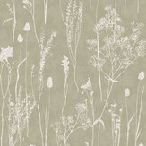 Dried Florals Wallpaper - Beige - by Eijffinger. Click for more details and a description.