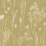 Dried Florals Wallpaper - Ochre - by Eijffinger. Click for more details and a description.