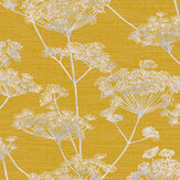 Hortus Wallpaper - Mustard - by Graham & Brown. Click for more details and a description.