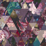 Timepiece Wallpaper - Amethyst - by Graham & Brown. Click for more details and a description.