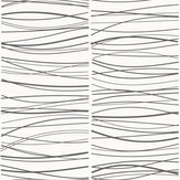 Wavy Lines Wallpaper - Black / White - by SK Filson. Click for more details and a description.