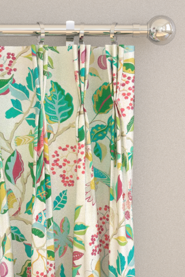 Birds and Berries Curtains - Fern - by Sanderson. Click for more details and a description.