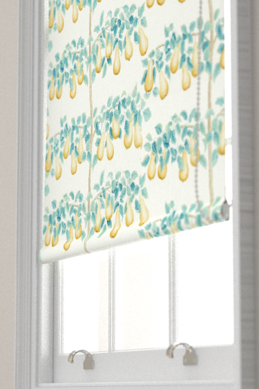Perry Pears Blind - Gold / Aqua - by Sanderson. Click for more details and a description.