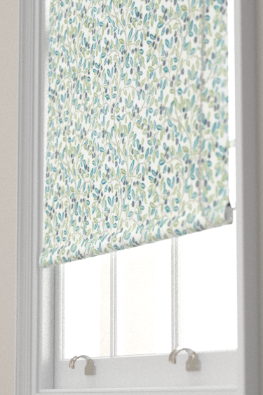 Wild Berries Blind - Blueberry / Sage - by Sanderson. Click for more details and a description.