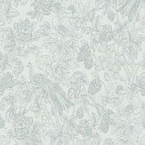 Feather Wallpaper - Blue - by Casadeco. Click for more details and a description.
