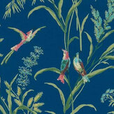 Tuileries Wallpaper - French Blue / Rhodera - by Sanderson. Click for more details and a description.