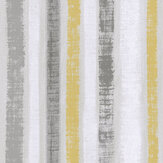 Painted Stripe  Wallpaper - Ochre / Grey - by Arthouse. Click for more details and a description.