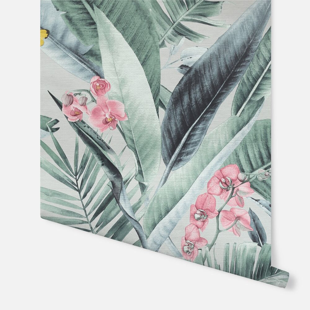 Lush Tropical  Wallpaper - Multi - by Arthouse