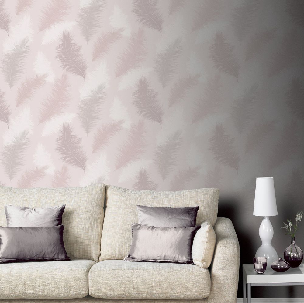 Sussurro  Wallpaper - Blush - by Arthouse