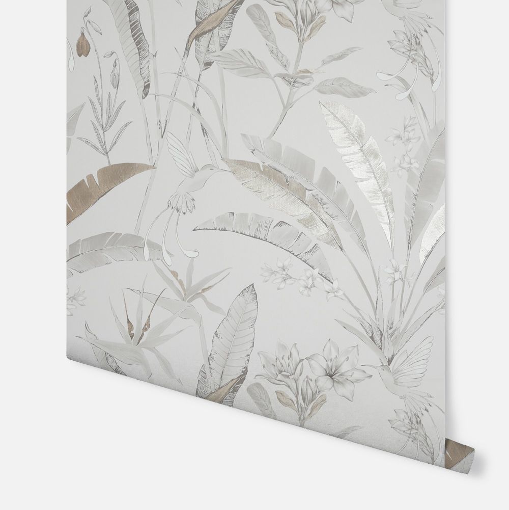Floral Jungle Wallpaper - Neutral   - by Arthouse
