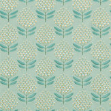 Bellis Fabric - Blue Clay - by Sanderson. Click for more details and a description.