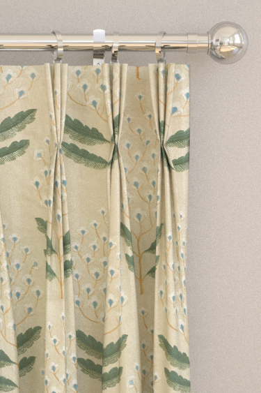 Bellis Curtains - Silver Fern - by Sanderson. Click for more details and a description.