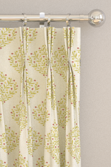 Orchard Tree Curtains - Lime - by Sanderson. Click for more details and a description.