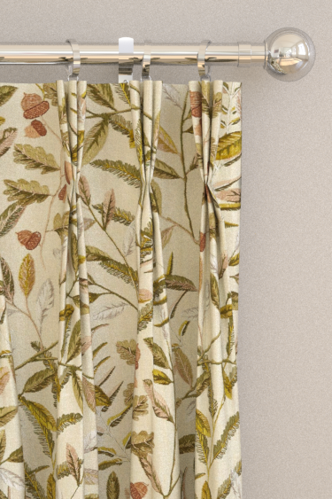 Quercus Curtains - Pesto - by Sanderson. Click for more details and a description.